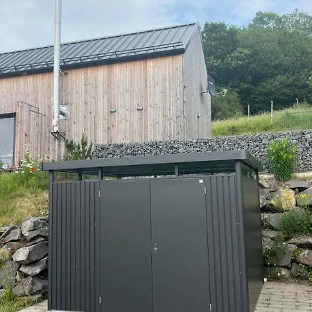 Eifelhausaufzeit-vulkaneifel-architekten-chalet Mit Sauna Im Vulkankrater *
