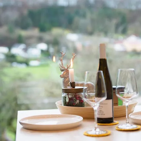 Modernes, Oekologisches Design In Der Eifel Vulkaneifel I 2 Schlafzimmer, Sauna, Yoga & Kaminofen, Schnelles Wlan & Arbeitsplatz * Immerath