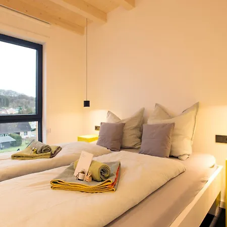 Prázdninový dům Modernes, Oekologisches Design In Der Eifel Vulkaneifel I 2 Schlafzimmer, Sauna, Yoga & Kaminofen, Schnelles Wlan & Arbeitsplatz *