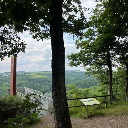 Modernes, Oekologisches Design In Der Eifel Vulkaneifel I 2 Schlafzimmer, Sauna, Yoga & Kaminofen, Schnelles Wlan & Arbeitsplatz Prázdninový dům