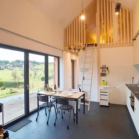 Und Architektur Eifel - Fuer Wellness Und Yoga - Bio Designhaus Mit Sauna Im Vulkankrater Semesterbostad Immerath